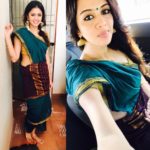 vj anjana அஞ்சனா மடிசார் சேலை