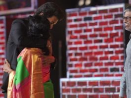 Vijay Hug Shoba Chandrasekhar